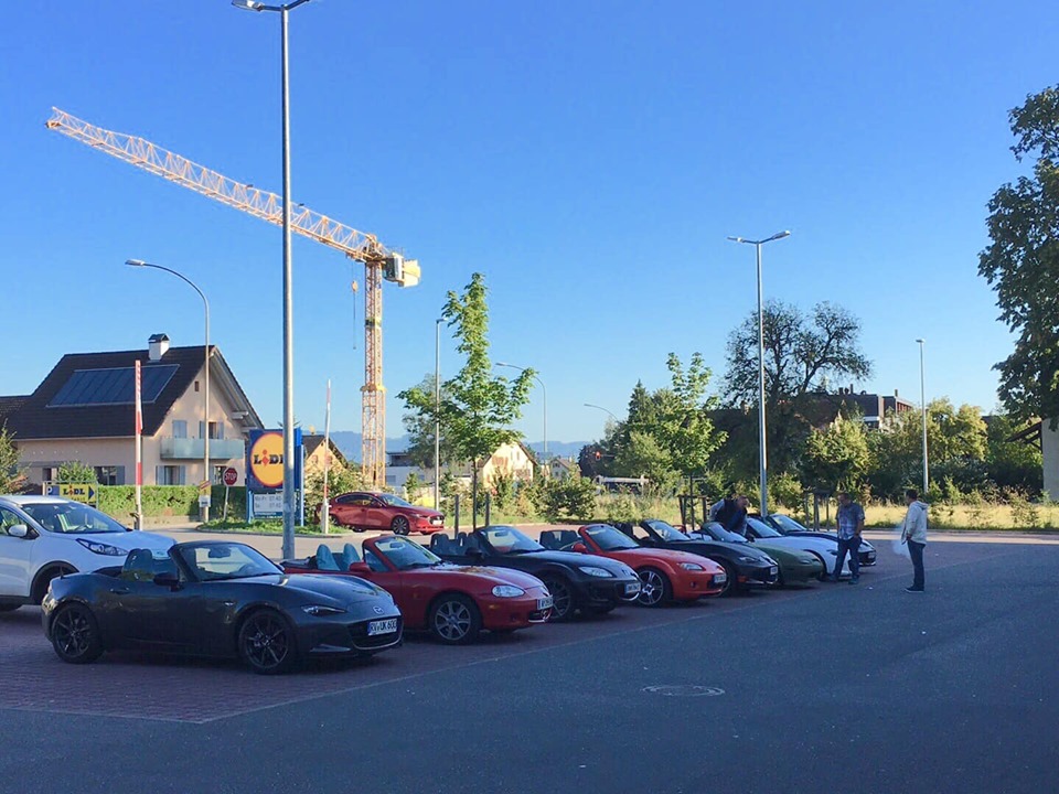 Ausfahrt im August 2019